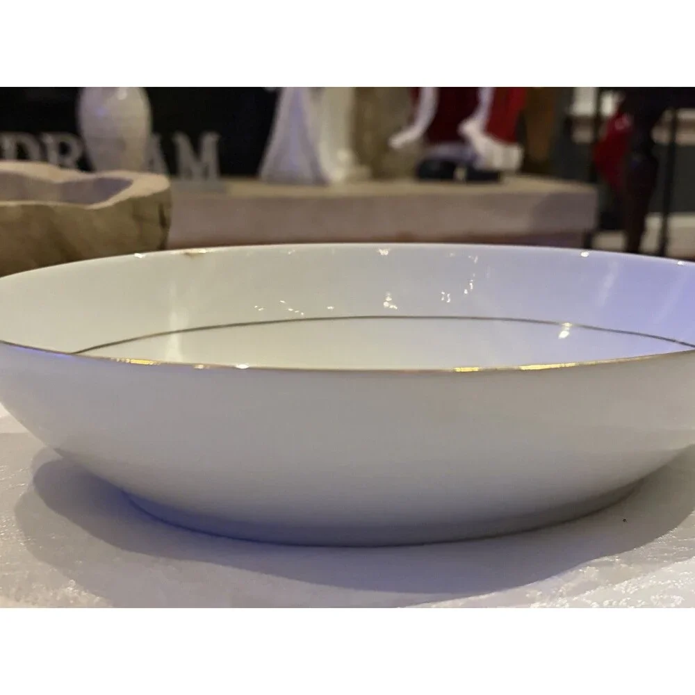 Gemini Rose Vegtable Bowl 10 1/2”